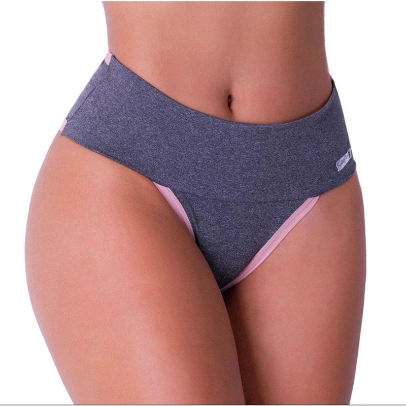 Kit 10 Calcinhas Fitness Confort Cintura Alta - Queima de Estoque