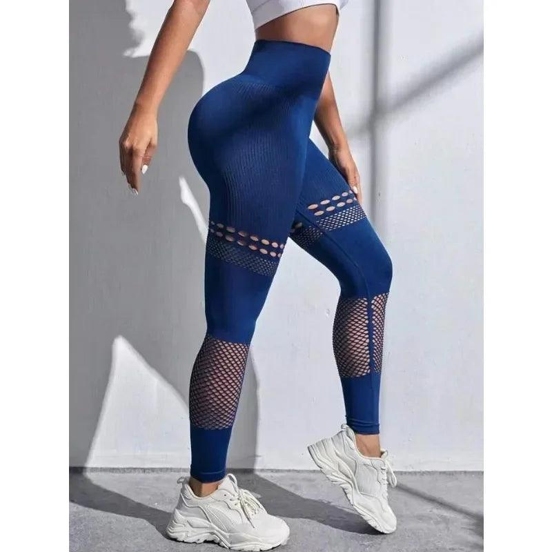 Calça Leggings sem costura para levantamento de bumbum