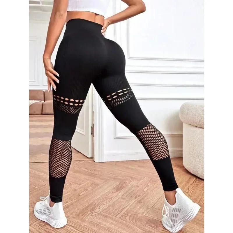 Calça Leggings sem costura para levantamento de bumbum